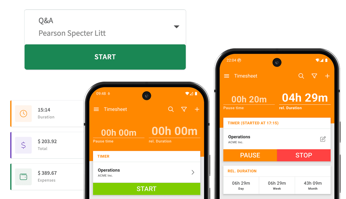 Simplified Time Tracking