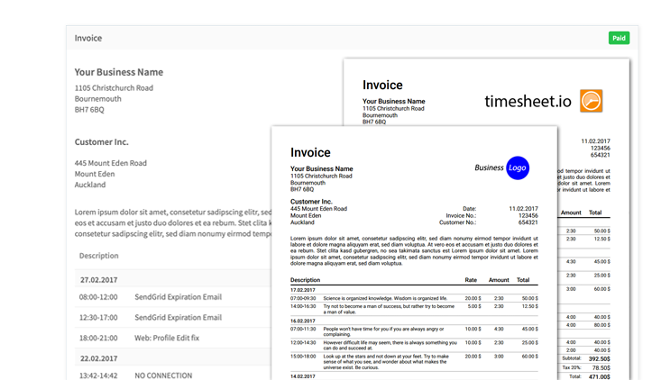 Invoices